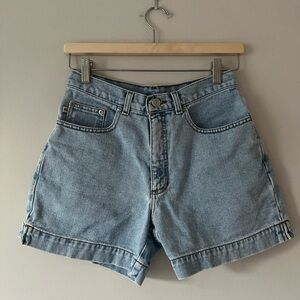 Vintage High Sierra Denim Shorts Size 6 High Rise 90s Mom Fit